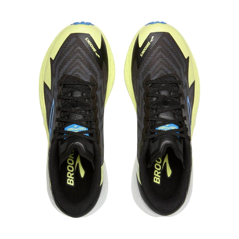 Brooks Catamount 4 Zwart Geel AW25 Sneakers