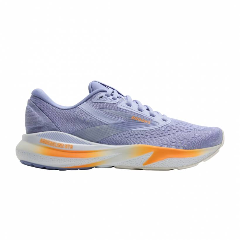 Brooks Adrenaline GTS 24 Paars Oranje AW25 Dames Hardloopschoenen