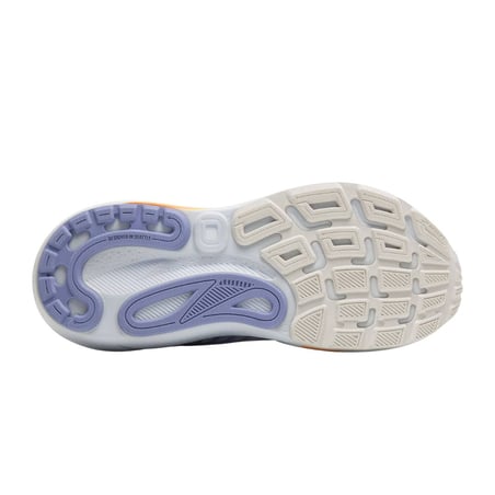 Tênis Brooks Adrenaline GTS 24 Roxo Laranja AW25 Feminino