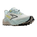 Chaussures Brooks Caldera 8 Beige Bleu AW25 Femme