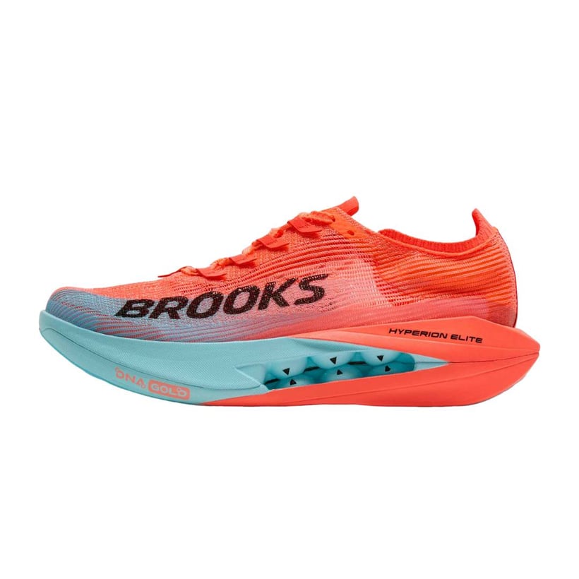 Tênis Brooks Hyperion Elite 5 Laranja Azul...