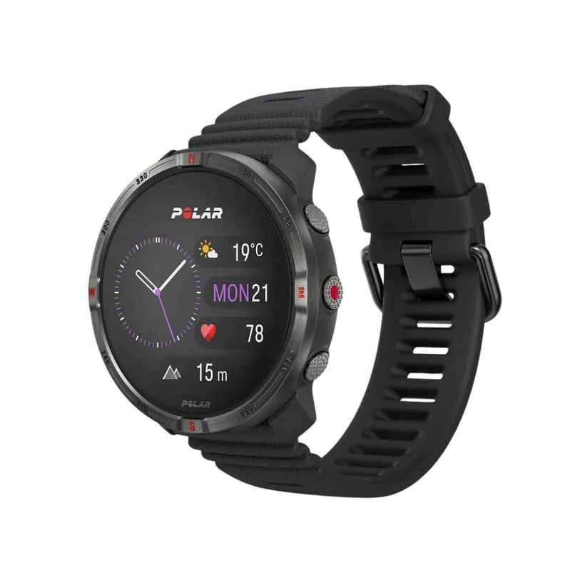 Polar Grit X2 Zwart Horloge