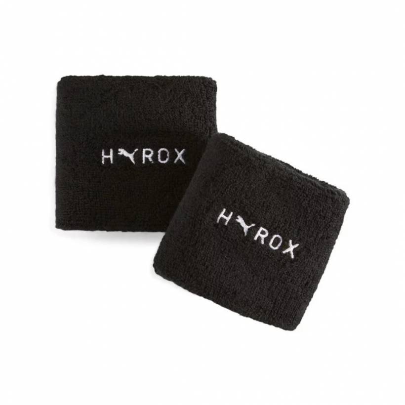 Puma x Hyrox Schwarzes Handgelenkband