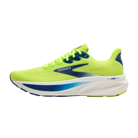 Chaussures Brooks Ghost 17 Vert Bleu AW25