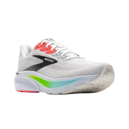 Brooks Ghost 17 Schuhe Weiß Rosa AW25