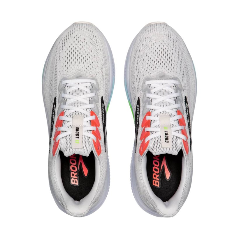 Zapatillas Brooks Ghost 17 Blanco Rosa AW25