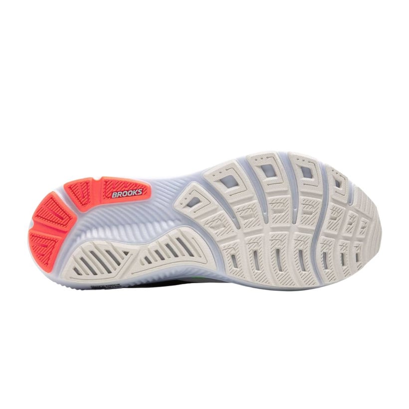 Brooks Ghost 17 Shoes White Pink AW25