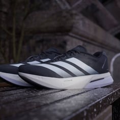 Adidas Adizero Boston 13 Schuhe Schwarz Weiß AW25 2