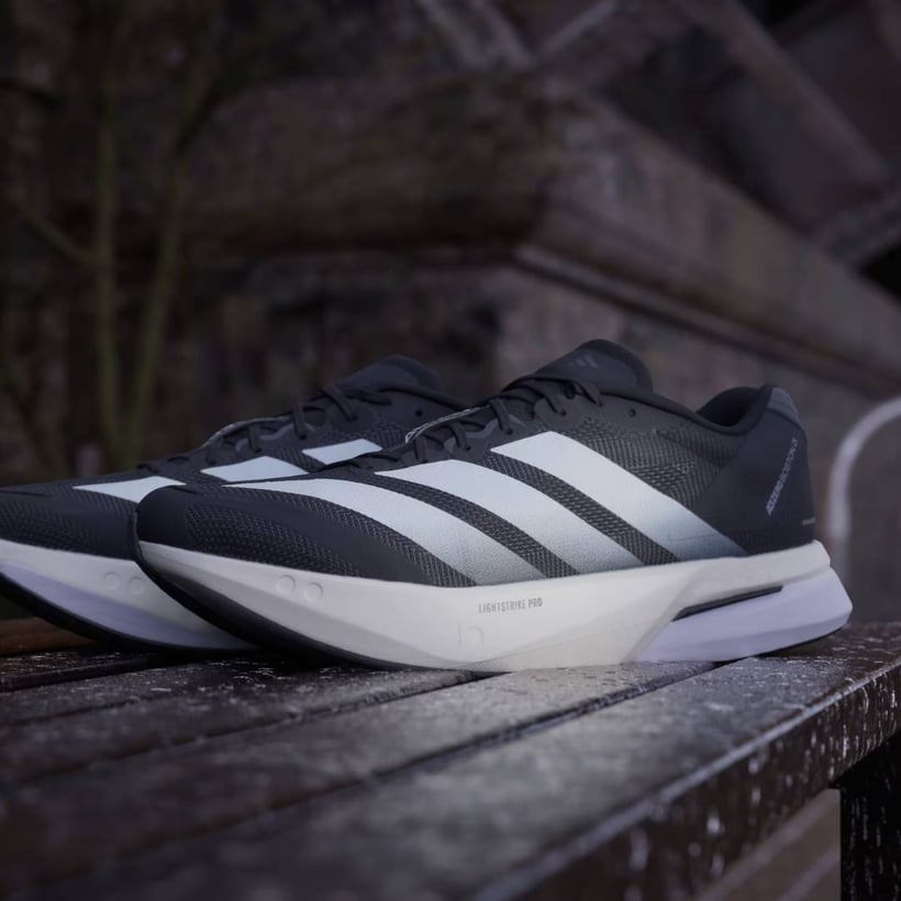 Scarpe Adidas Adizero Boston 13 Nero Bianco AW25