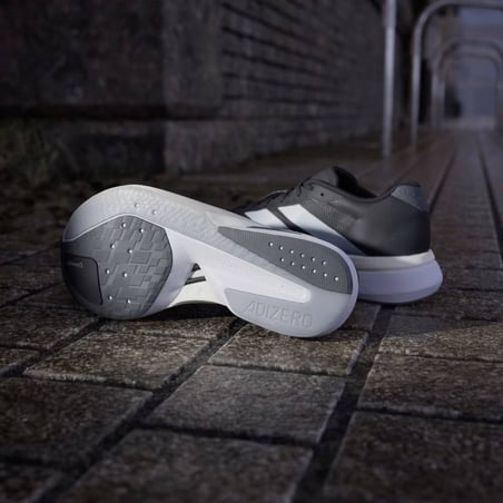 Adidas Adizero Boston 13 Shoes Black White AW25