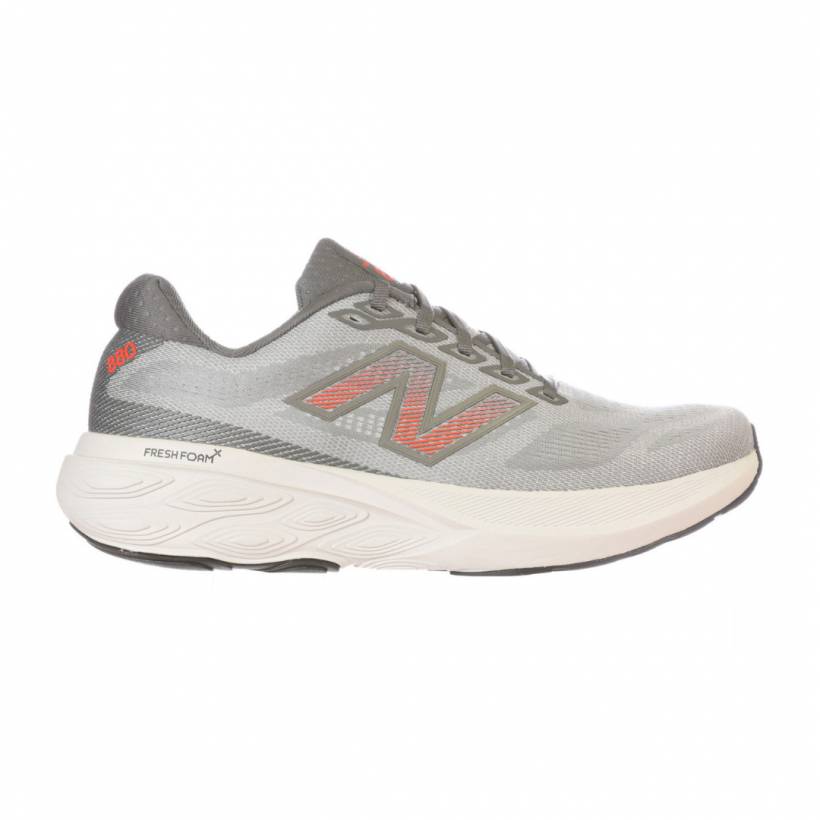 New Balance Fresh Foam X 880 v15 Gray Red AW25 Shoes