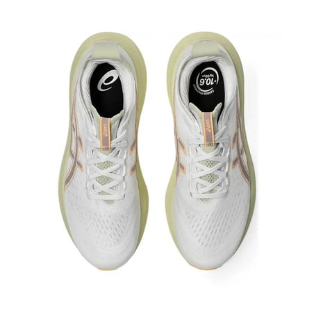 Asics Gel-Nimbus 27 Wit Groen AW25 Sneakers