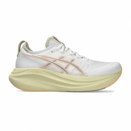 Chaussures Asics Gel-Nimbus 27 Blanc Vert AW25