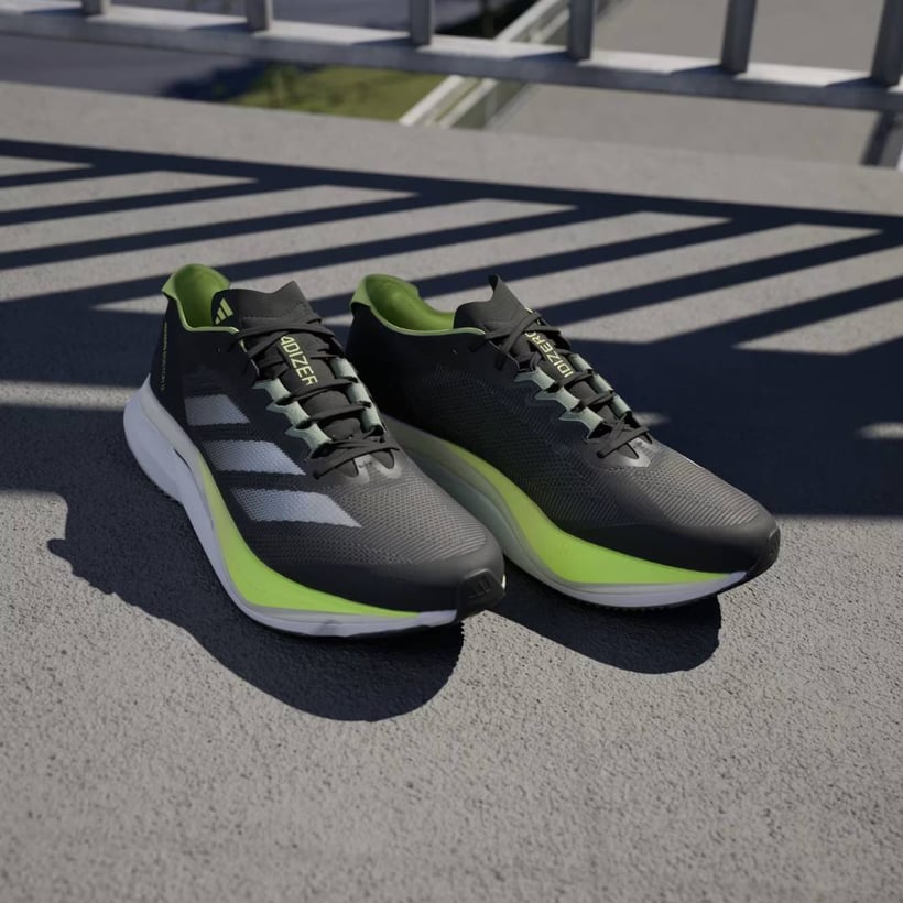 Chaussures Adidas Adizero Boston 12 Noir Jaune...