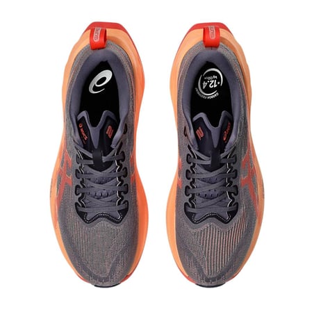 Ténis Asics Superblast 2 Cinza Laranja SS25