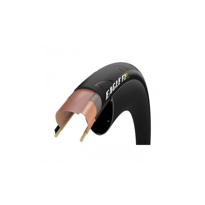 Cubierta Goodyear Eagle F1 R 700x28 Plegable Negro