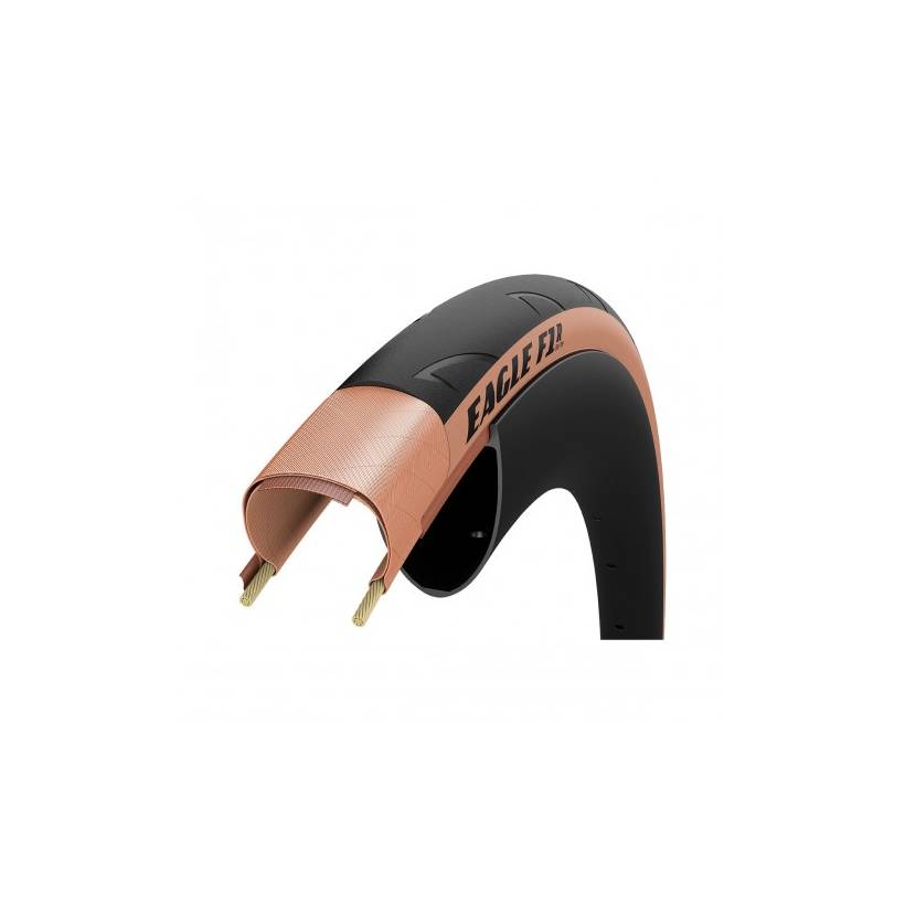 Pneu Eagle F1 R 700x28 TLC Noir Marron