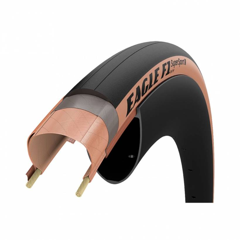 Reifen Eagle F1 SuperSport R 700x28 TLC Schwarz Braun