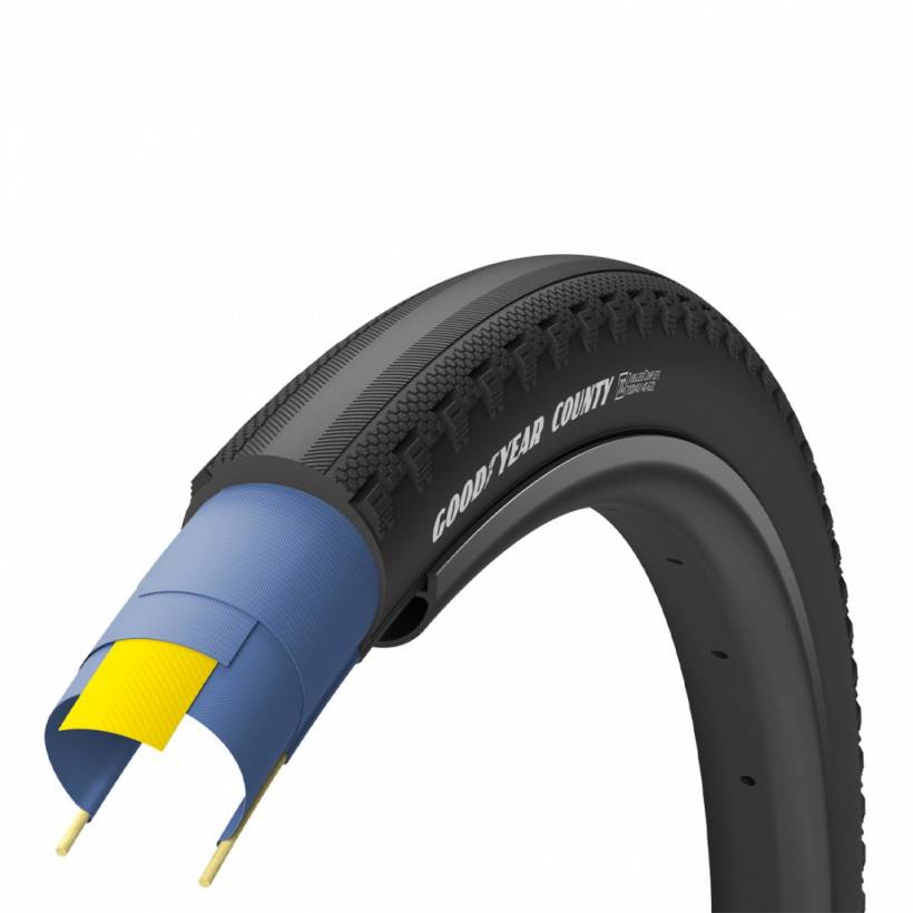 Goodyear County Band 700x40 TLR Zwart TPI 60