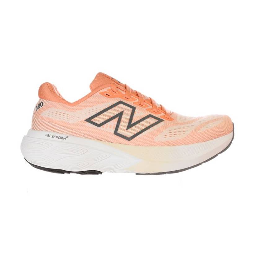 New Balance Fresh Foam X 880 v15 Oranje Wit AW25 Dames Sneakers