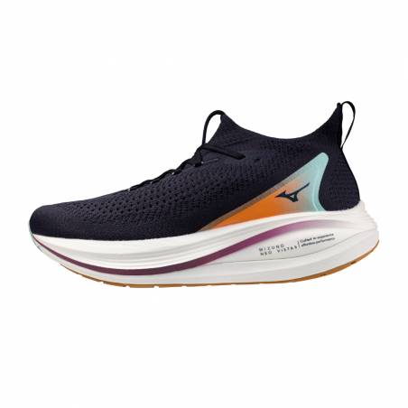 Buty Mizuno Neo Vista 2 Niebiesko-Pomarańczowe AW25 Unisex