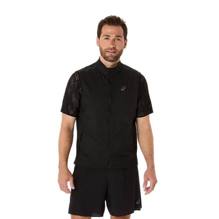 Gilet Asics Metarun Packable Gilet Nero