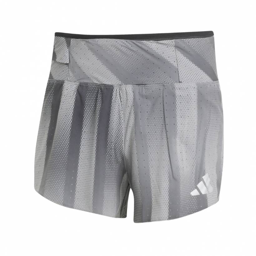Adidas Adizero 3IN Grijze Shorts