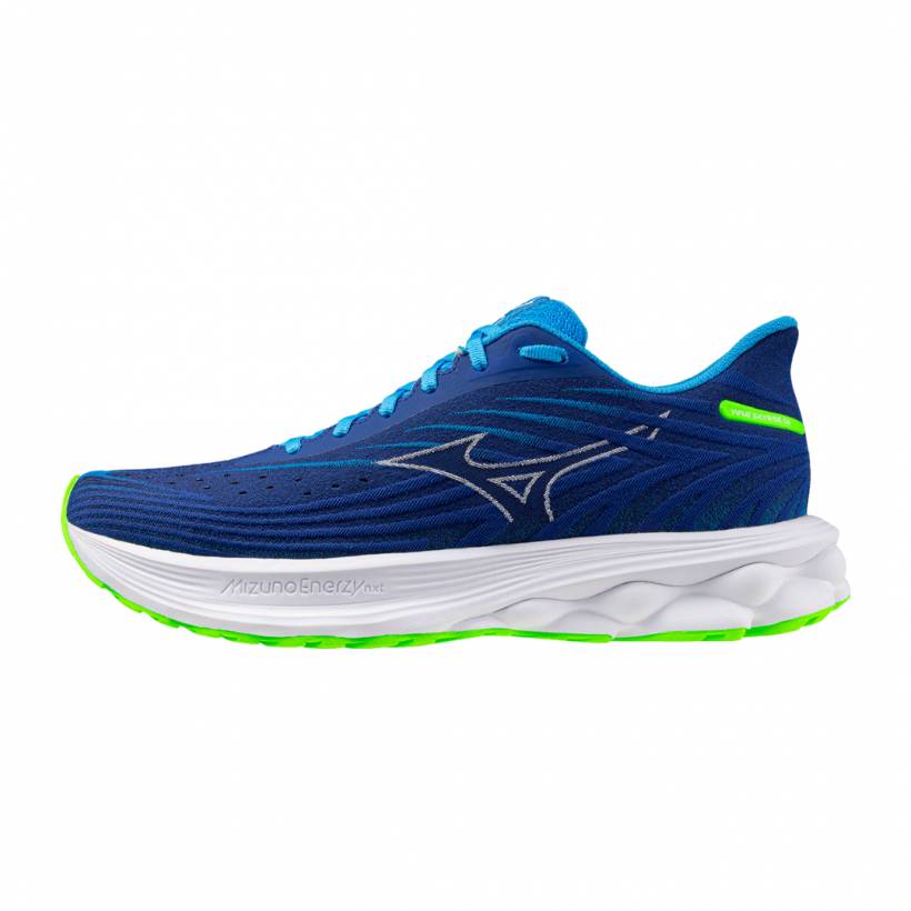 Mizuno Wave Skyrise 6 Blau Weiß SS25