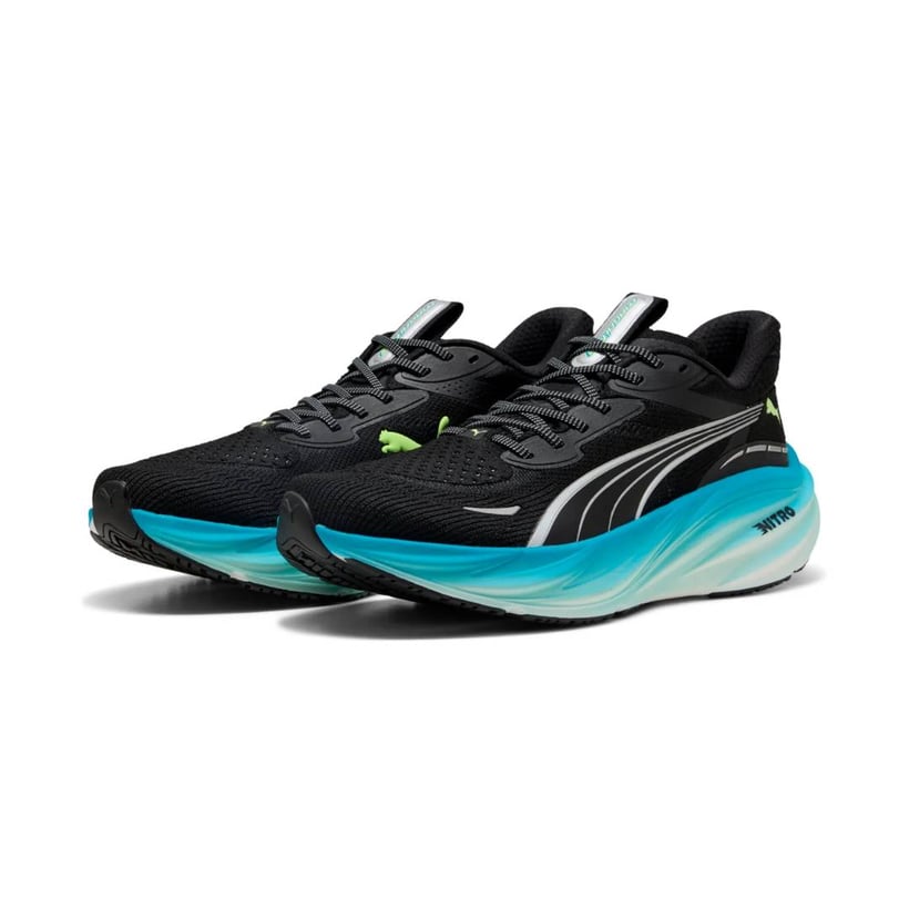 Scarpe da corsa Puma Magnify NITRO 3 Nero Blu AW25