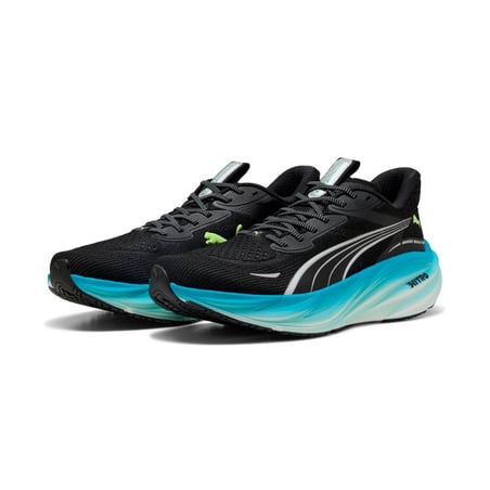 Puma Magnify NITRO 3 Schuhe Schwarz Blau AW25