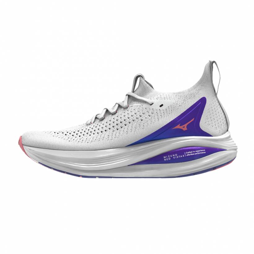 Mizuno Neo Vista 2 Wit Paars Roze AW25 Dames Hardloopschoenen