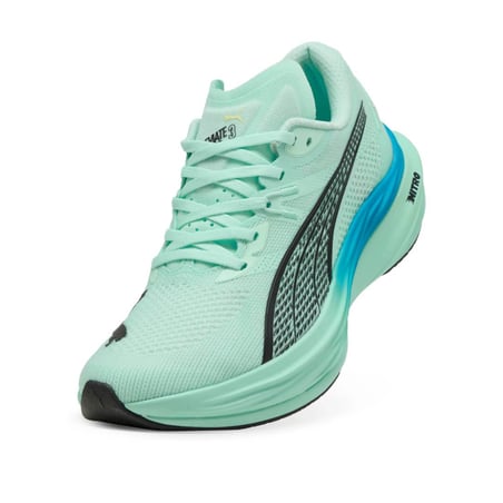 Puma Deviate Nitro 3 Schuhe Grün Blau AW25
