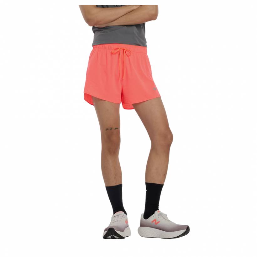 Spodenki New Balance RC Ultra Light Split Short 3" Czerwone