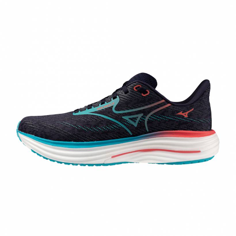 Scarpe Mizuno Wave Rider 29 Blu Rosso AW25
