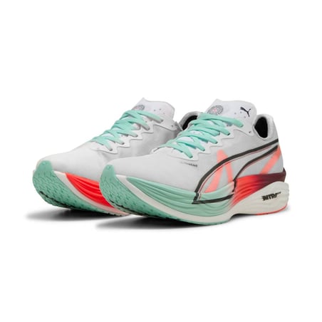Puma Deviate NITRO Elite 3 Hyrox Shoes White Red AW25