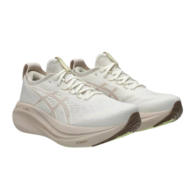 Chaussures Asics Gel Nimbus 27 Beige Femme SS25