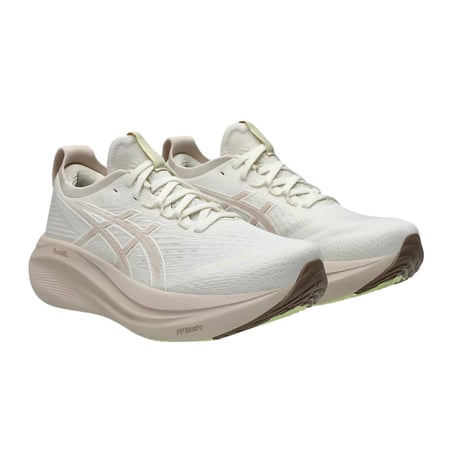 Scarpe Asics Gel Nimbus 27 Beige Donna SS25