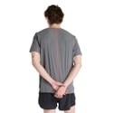 Camiseta New Balance Race Day Ultra Light Manga Corta Gris Naranja