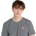 T-shirt New Balance Race Day Ultra Light Manches Courtes Gris Orange