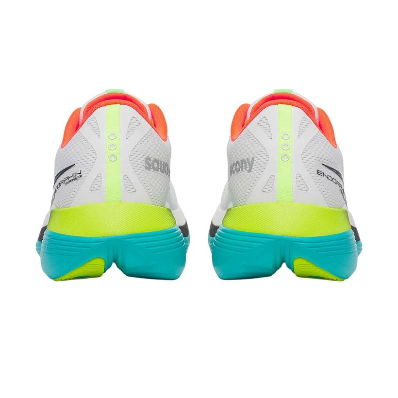 Saucony Endorphin Trainer Wit Groen AW25 Sneakers