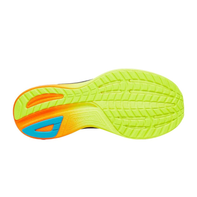 Chaussures Saucony Ride 18 Gris Jaune AW25