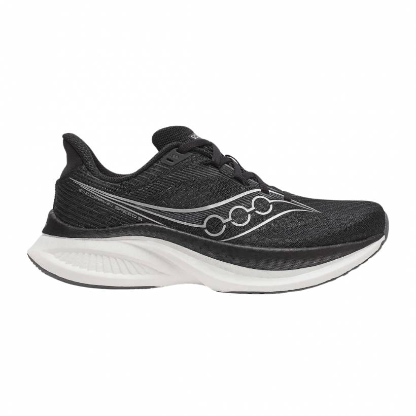 Saucony Endorphin Speed 5 Schuhe Schwarz Weiß AW25