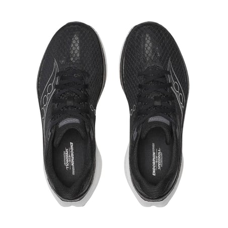 Tênis Saucony Endorphin Speed 5 Preto Branco AW25
