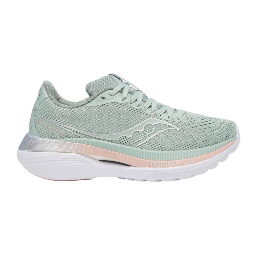Buty Saucony Endorphin Trainer Zielono-Białe AW25 Damskie
