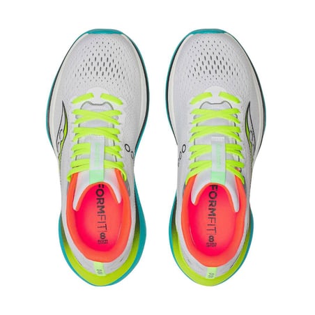 Scarpe Saucony Endorphin Trainer Bianco Verde AW25 Donna