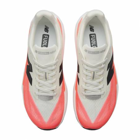 Scarpe New Balance FuelCell Rebel v5 Bianco Rosso AW25