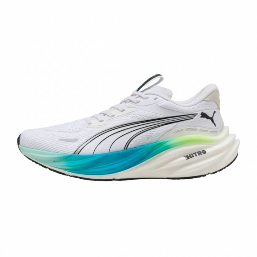 Scarpe Puma Magnify NITRO 3 Bianco Blu AW25 Donna