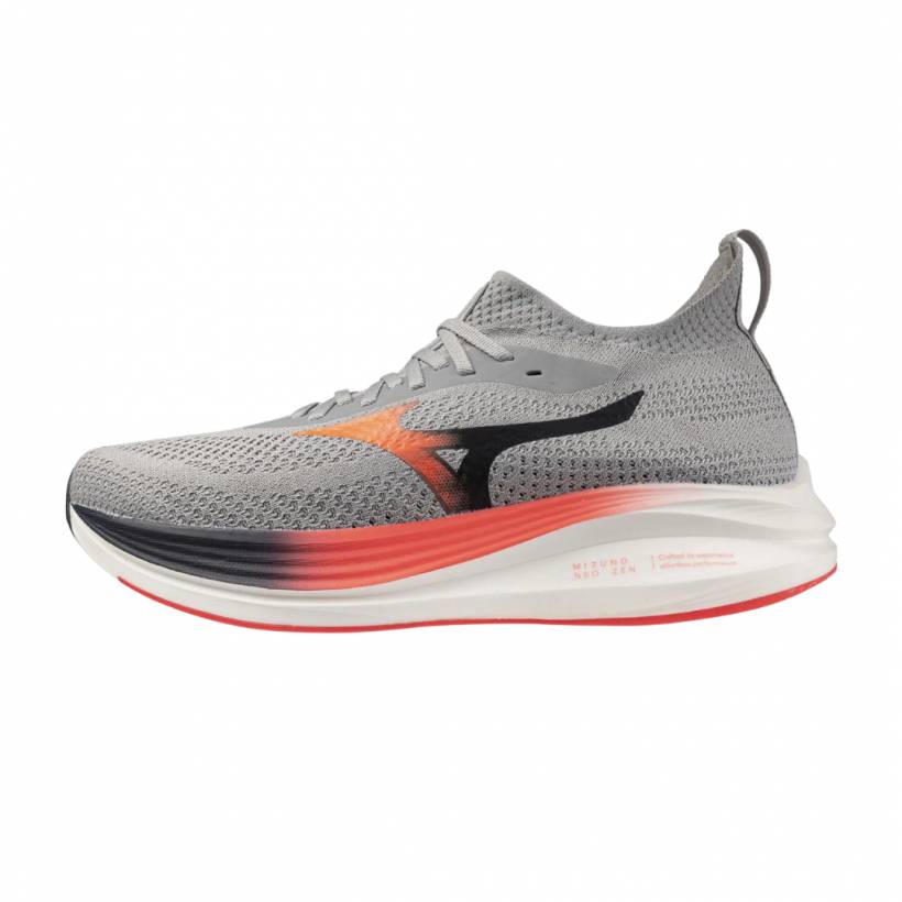 Tênis Mizuno Neo Zen Cinza Vermelho AW25