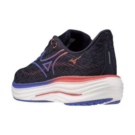 Mizuno Wave Rider 29 Shoes Black Purple Red AW25 Women