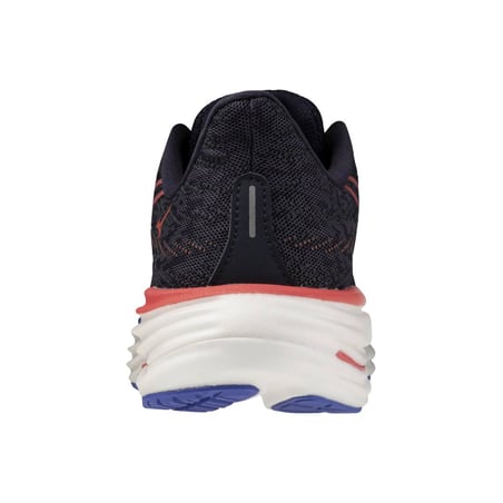Scarpe Mizuno Wave Rider 29 Nero Viola Rosso AW25 Donna